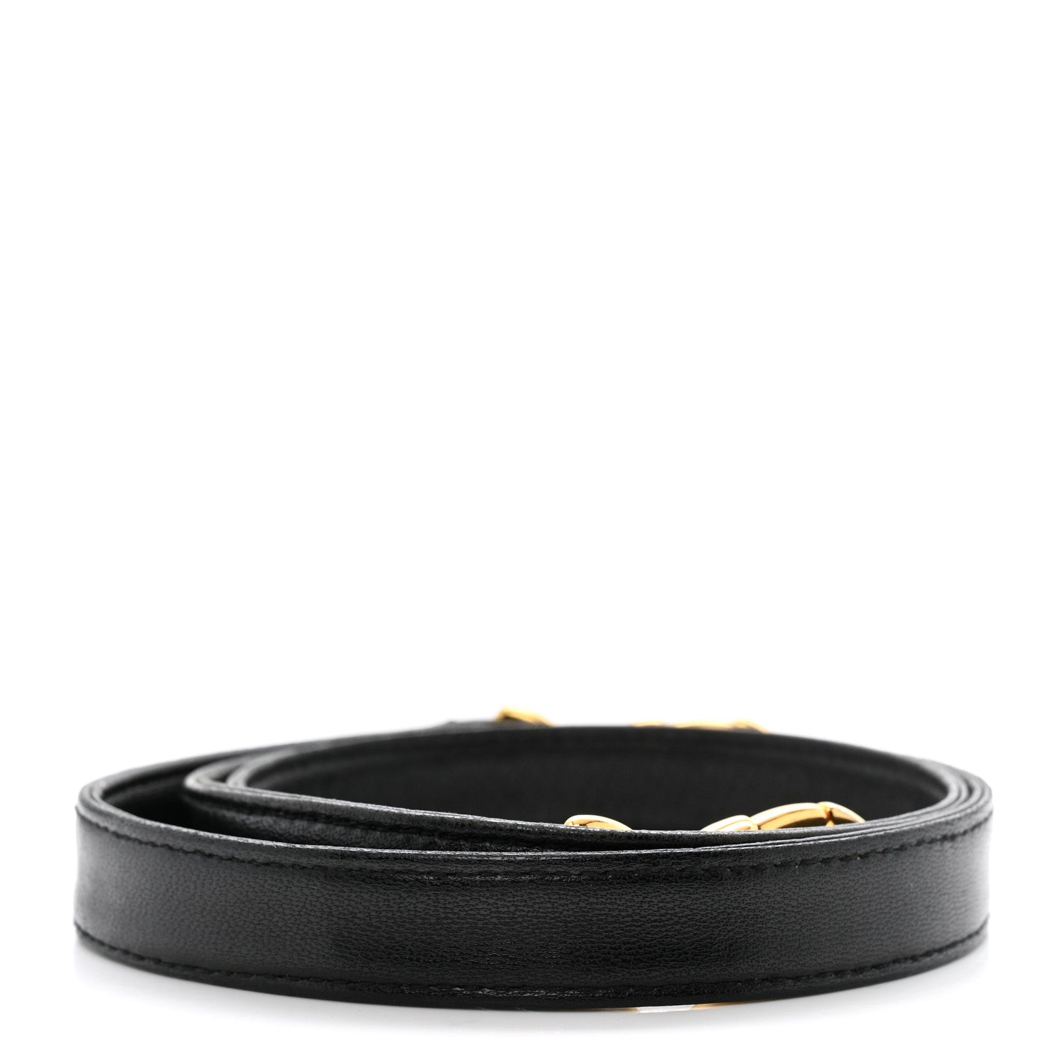 Christian Dior Lambskin Lady Dior Shoulder Strap Black 2 of 6