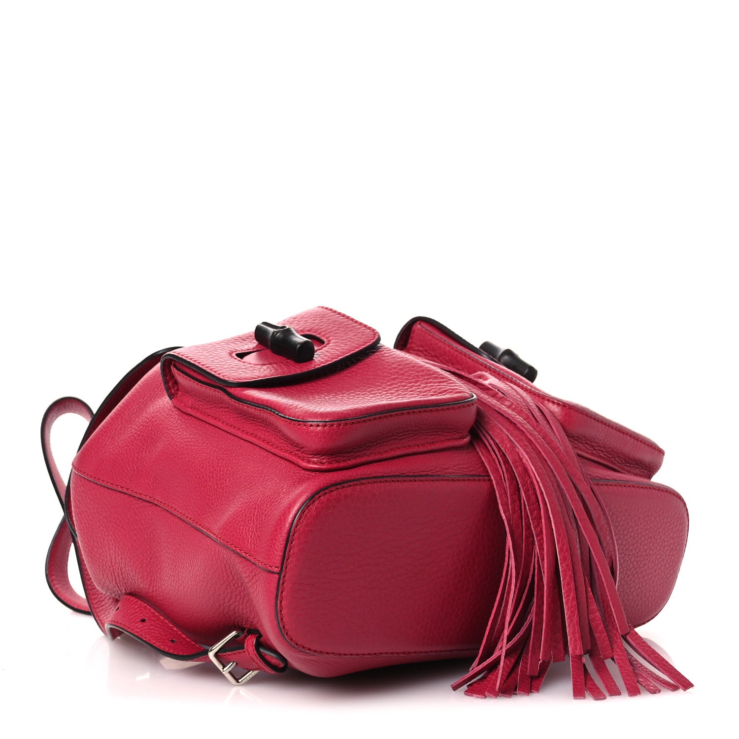 Gucci Cellarius Calfskin Medium Bamboo Backpack Petunia 4 of 14