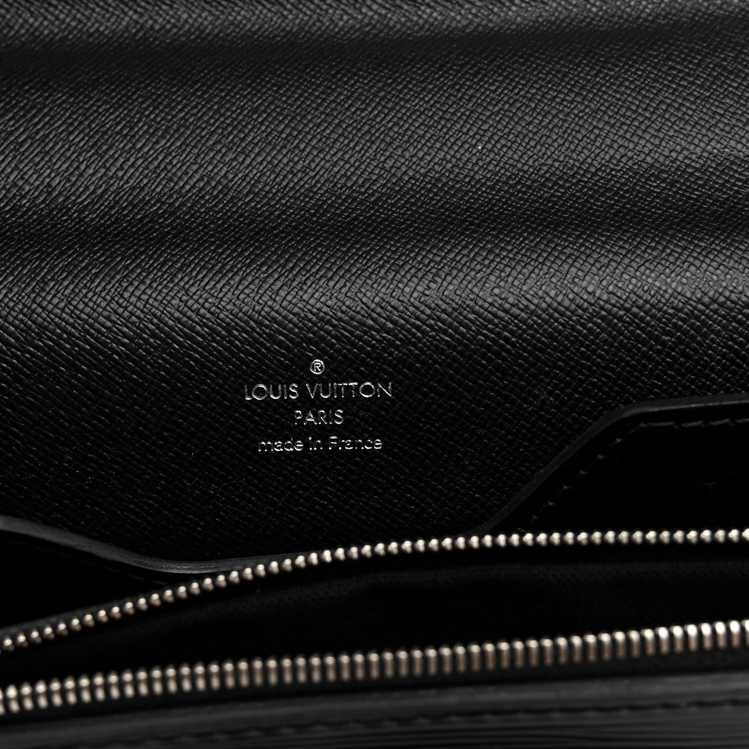 Louis Vuitton Epi Robusto 2 Compartment Briefcase Black 5 of 11