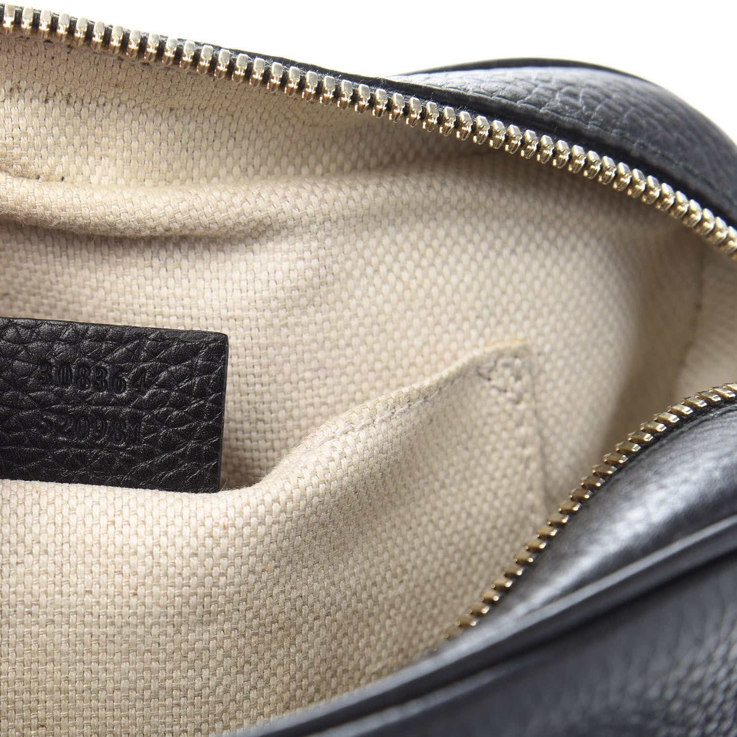 Gucci Pebbled Calfskin Small Soho Disco Bag Black 8 of 15