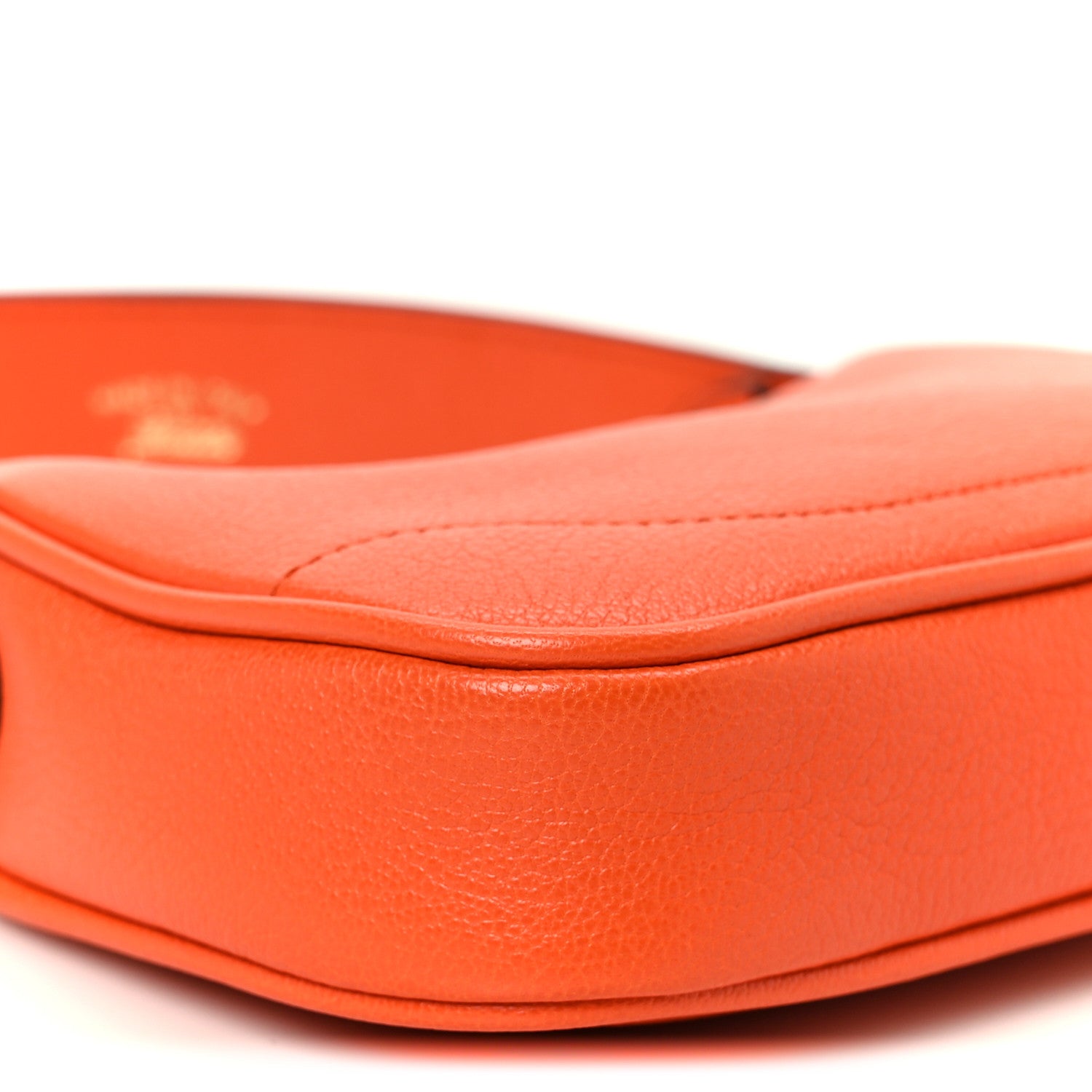 Gucci Goatskin Mini Aphrodite Shoulder Bag Orange 9 of 10