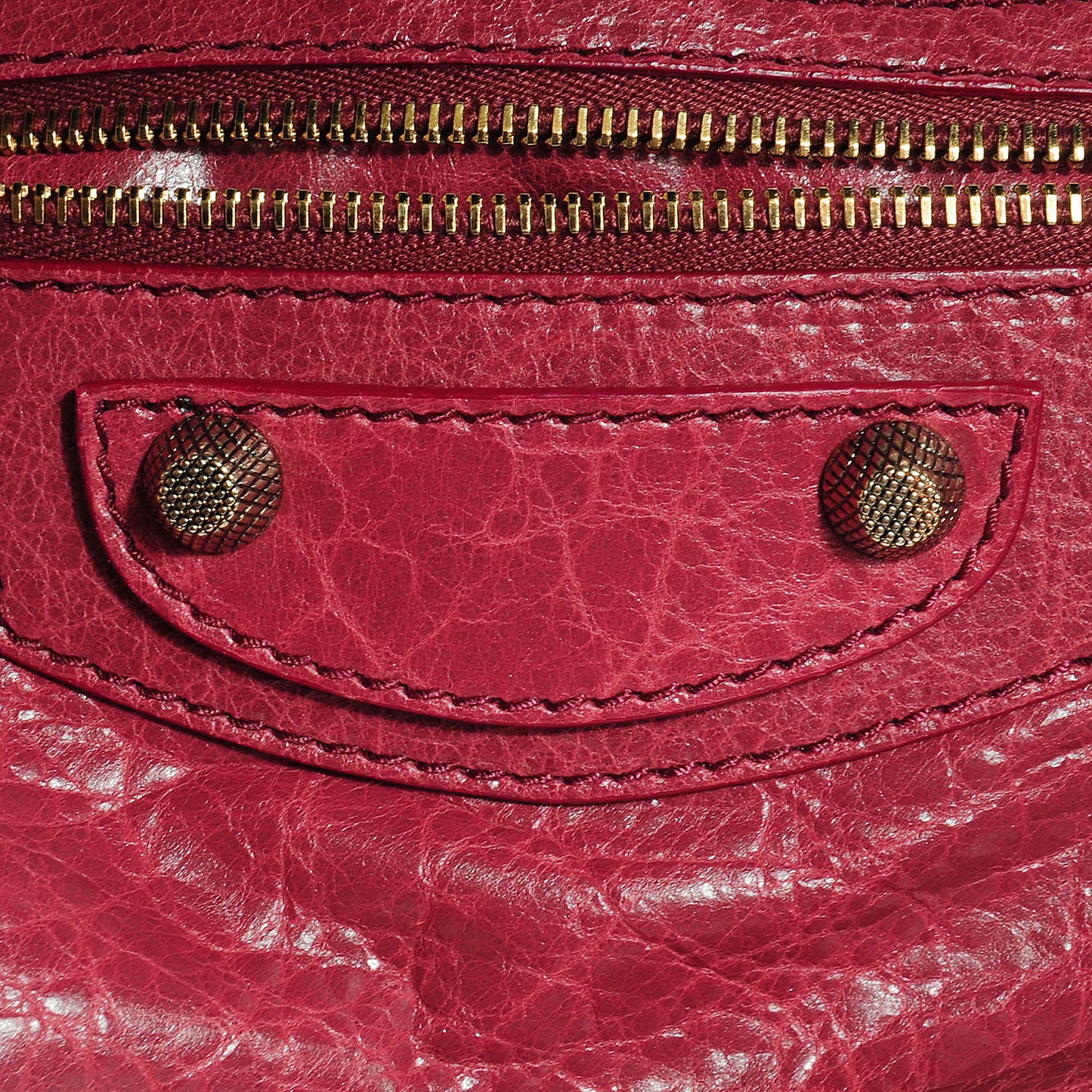 Agneau Giant 12 Rose Gold Hardware City Cassis