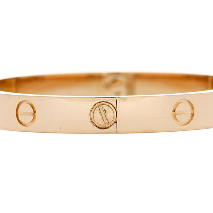 Cartier 18K Yellow Gold LOVE Bracelet 16 4 of 8