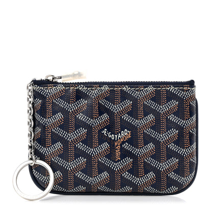 Goyard Goyardine Nano Senat Key Pouch Navy 1 of 8