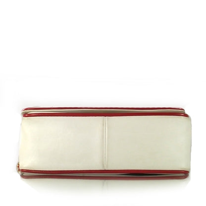 Chanel Lambskin CC Flap Bag White 5 of 12
