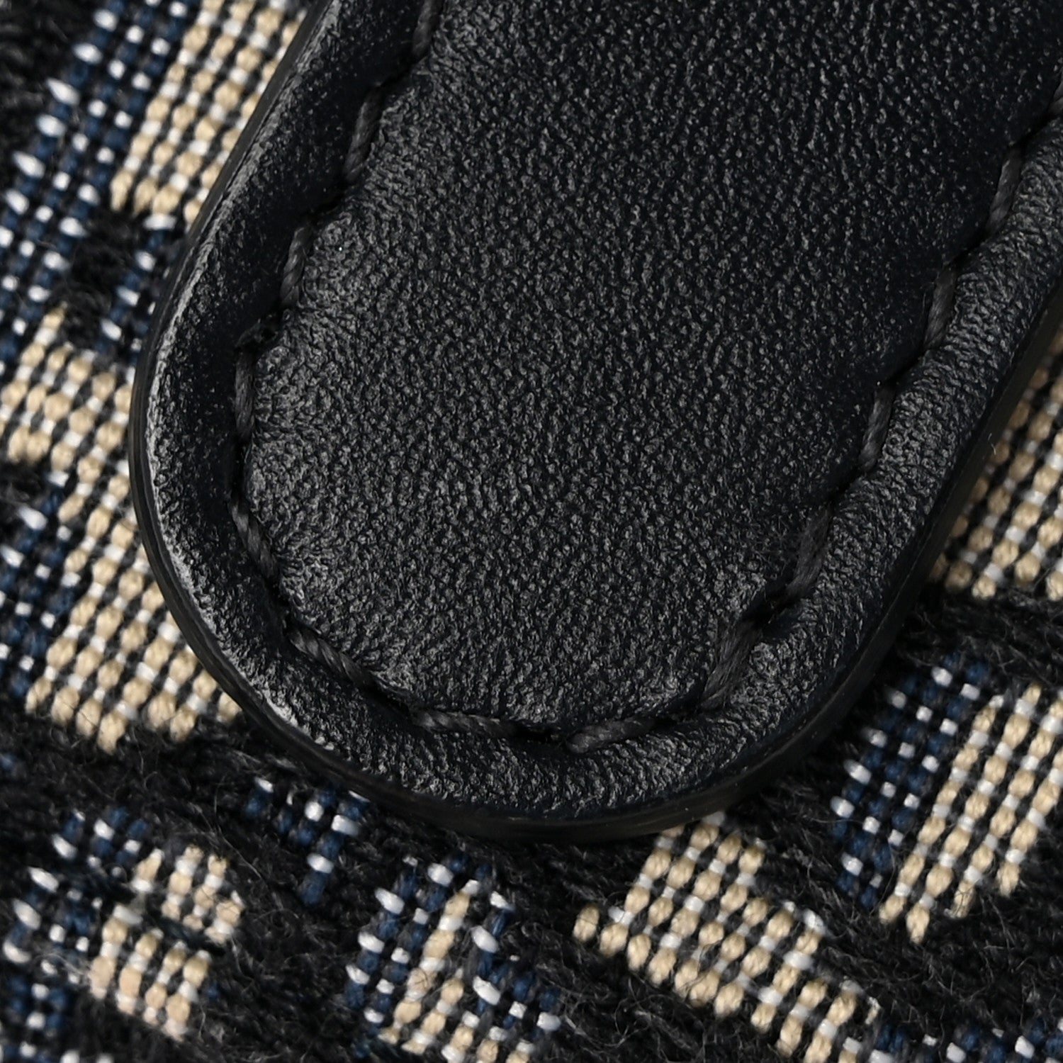 Christian Dior Oblique Saddle Bag Blue 12 of 12