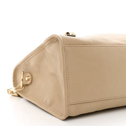 Balenciaga Shiny Goatskin Gold Metallic Edge Hardware City Beige Sahara 8 of 10