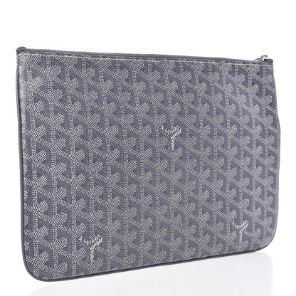 Goyard Goyardine Senat Pochette MM Grey 3 of 7