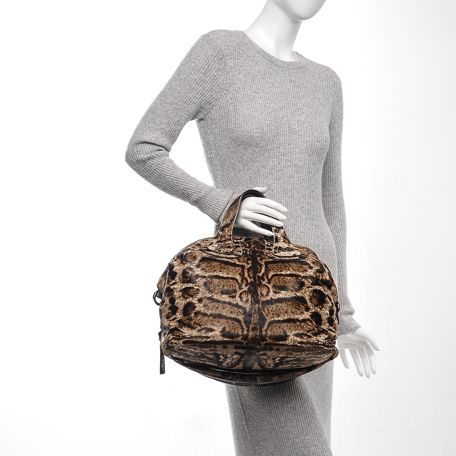 Givenchy Calf Hair Leopard Print Medium Nightingale 2 of 8