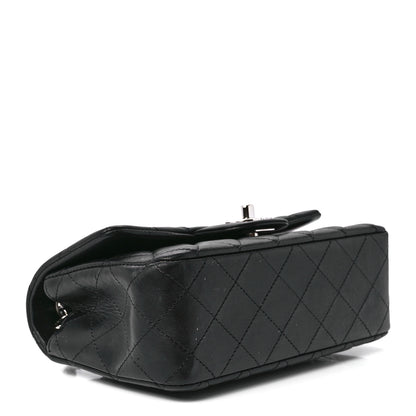 Chanel Lambskin Quilted Mini Rectangular Flap Black 4 of 12