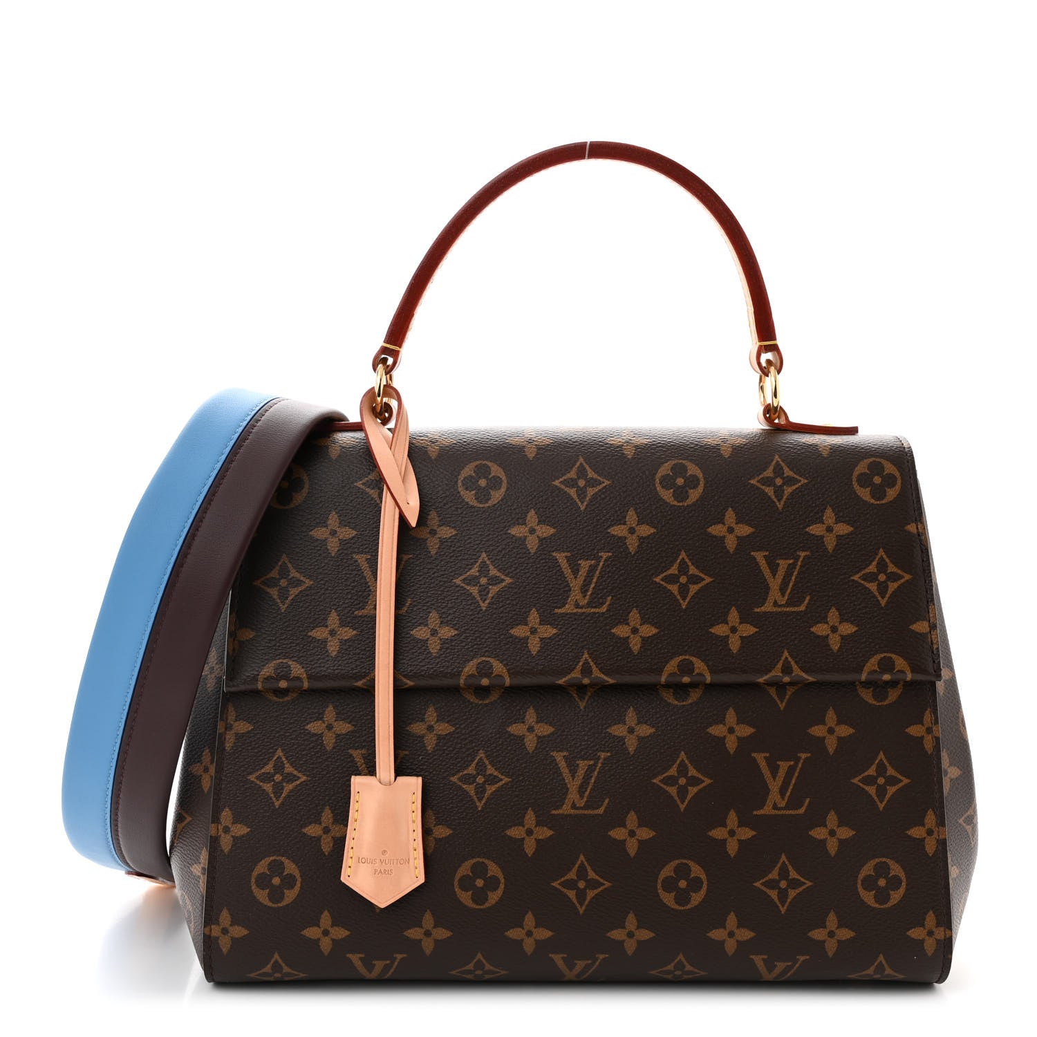 Louis Vuitton Monogram Cluny MM Blue Glacial 1 of 11