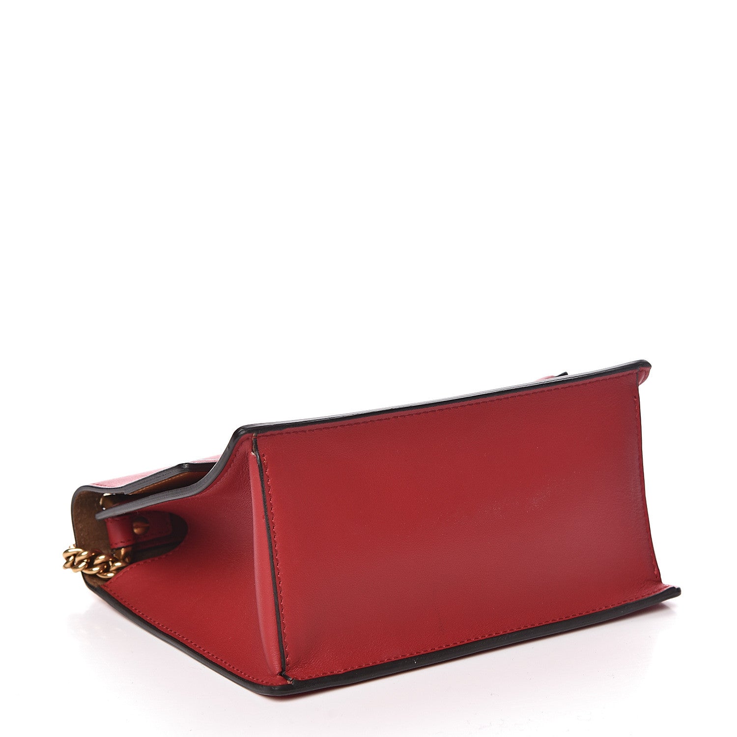 Fendi Vitello Grace Matte Small Kan U Shoulder Bag Fragola 4 of 10
