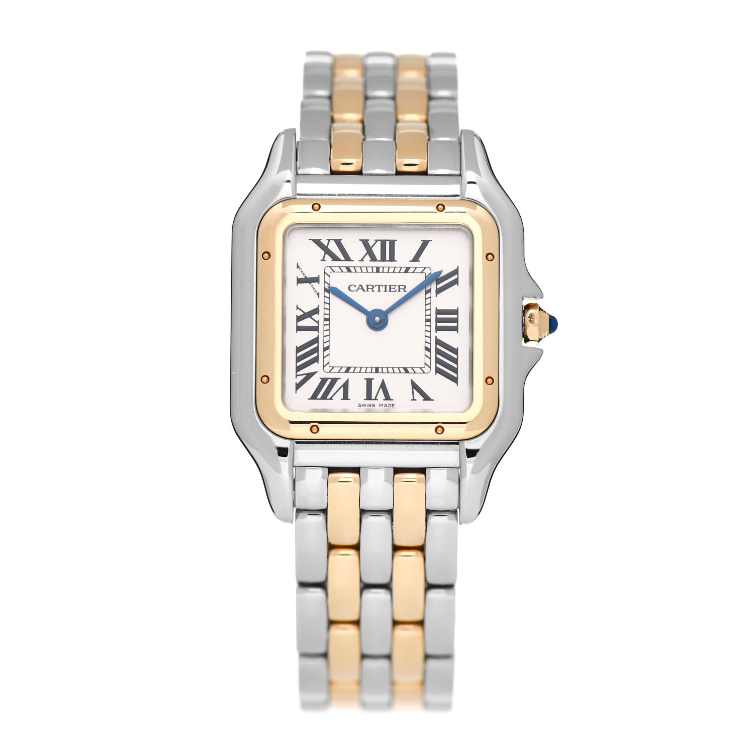 Cartier Stainless Steel 18K Yellow Gold 27mm Panthere Quartz Watch 1 of 4