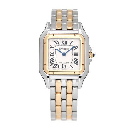 Cartier Stainless Steel 18K Yellow Gold 27mm Panthere Quartz Watch 1 of 4