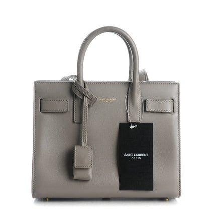 Saint Laurent Calfskin Nano Sac De Jour Fog 1 of 6