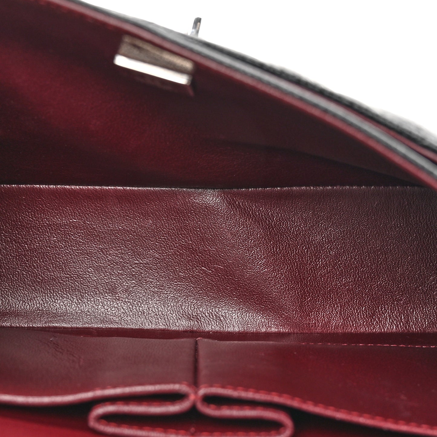 Caviar Quilted Small Double Flap Black