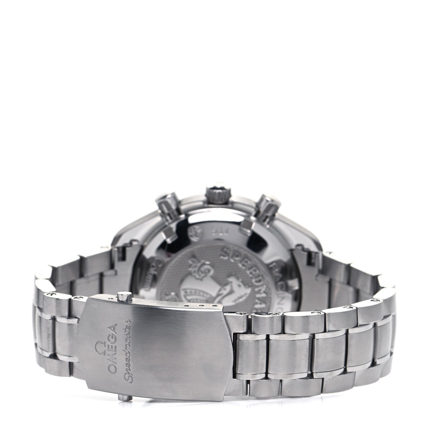 Stainless Steel 40mm Speedmaster Racing Co-Axial Chronograph Automatic Watch Black 326.30.40.50.01.001