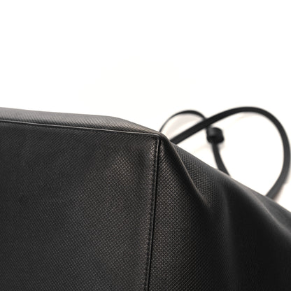 The Row Grained Calfskin Park Tote XL Black 12 of 13