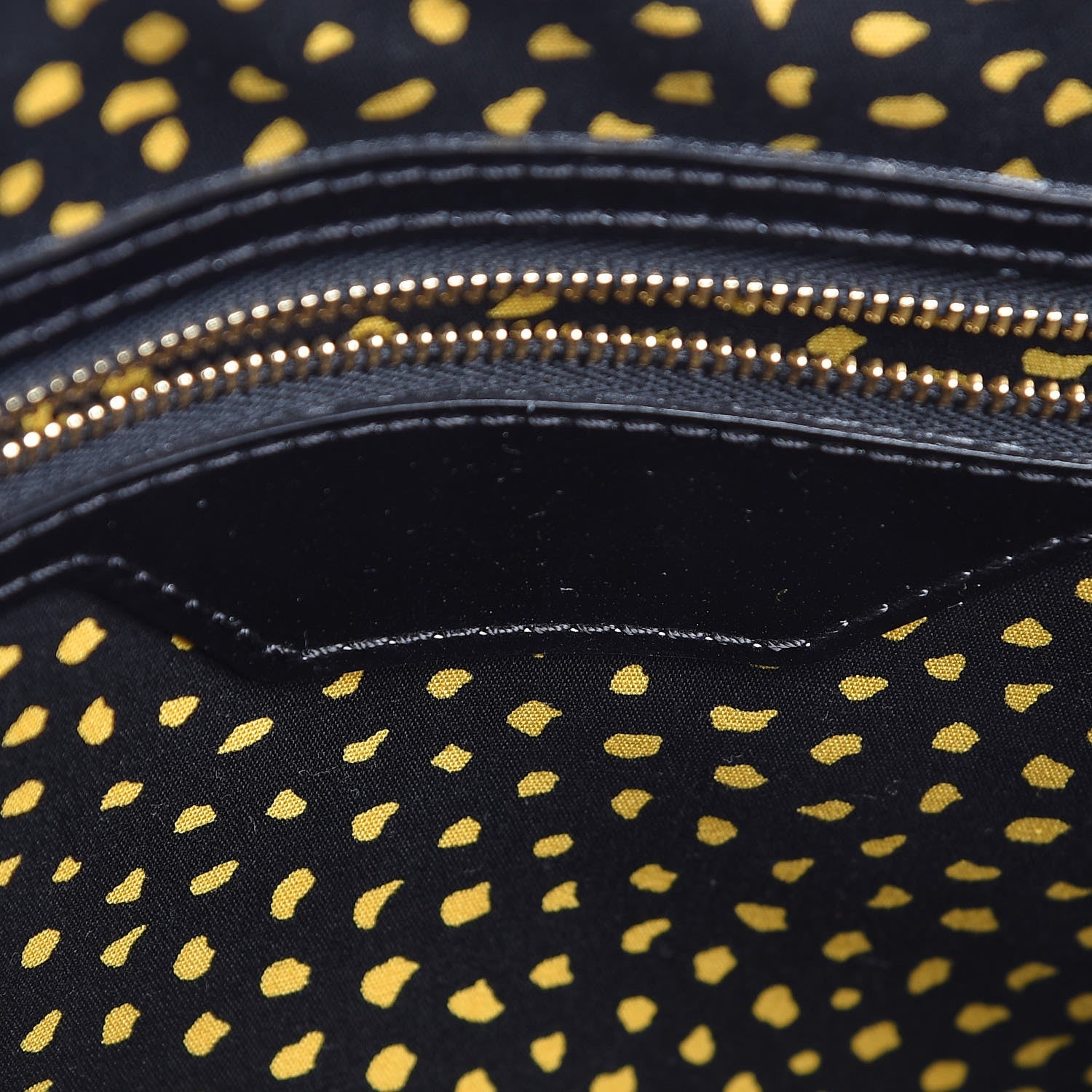 Louis Vuitton Vernis Kusama Infinity Dots Lockit MM Yellow 6 of 7