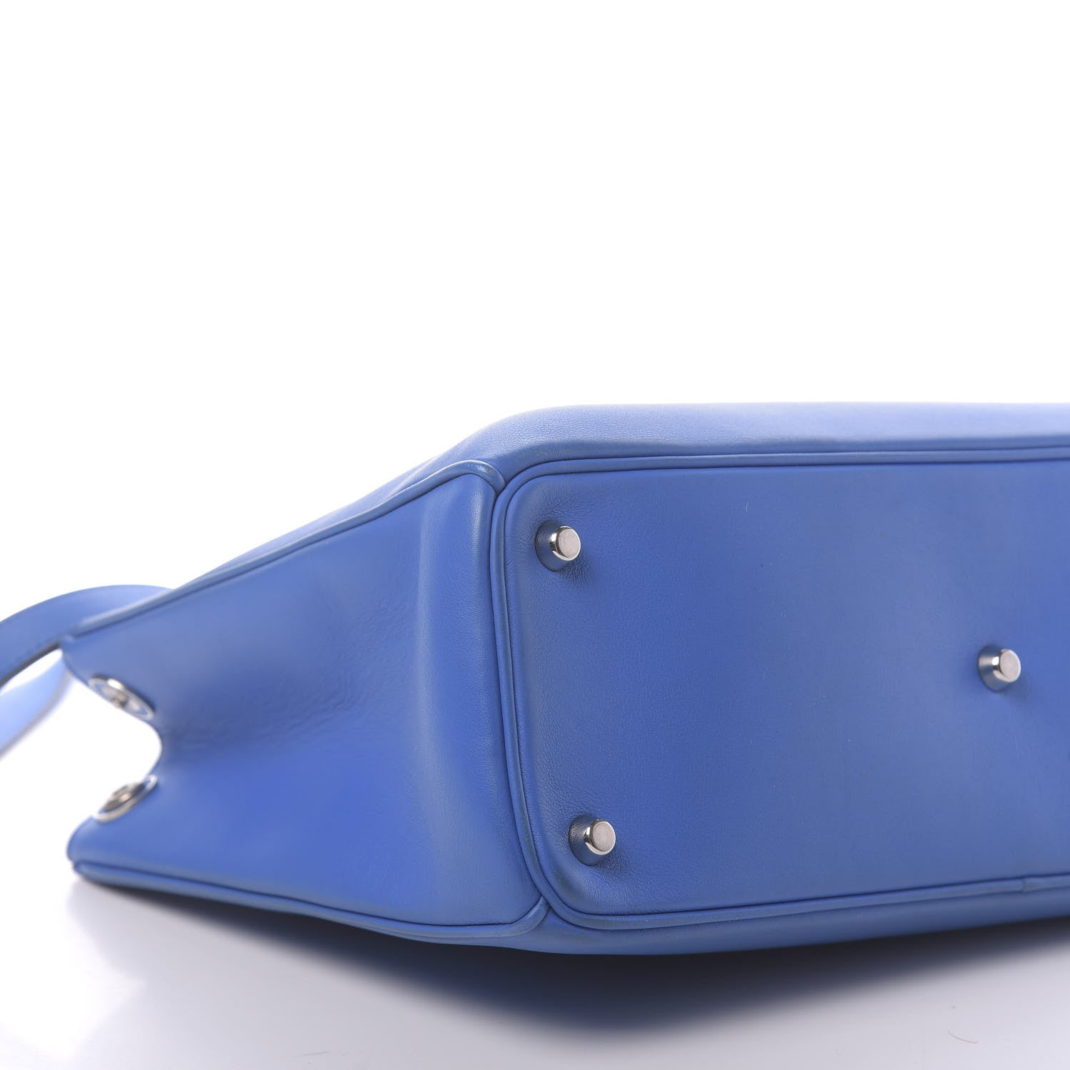 Christian Dior Smooth Calfskin Medium Diorissimo Tote Blue 11 of 12