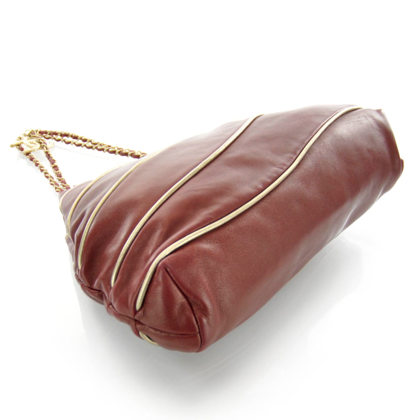 Lambskin Constructivism Tote Red