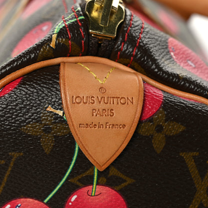 Louis Vuitton Monogram Cerises Keepall 45 13 of 21
