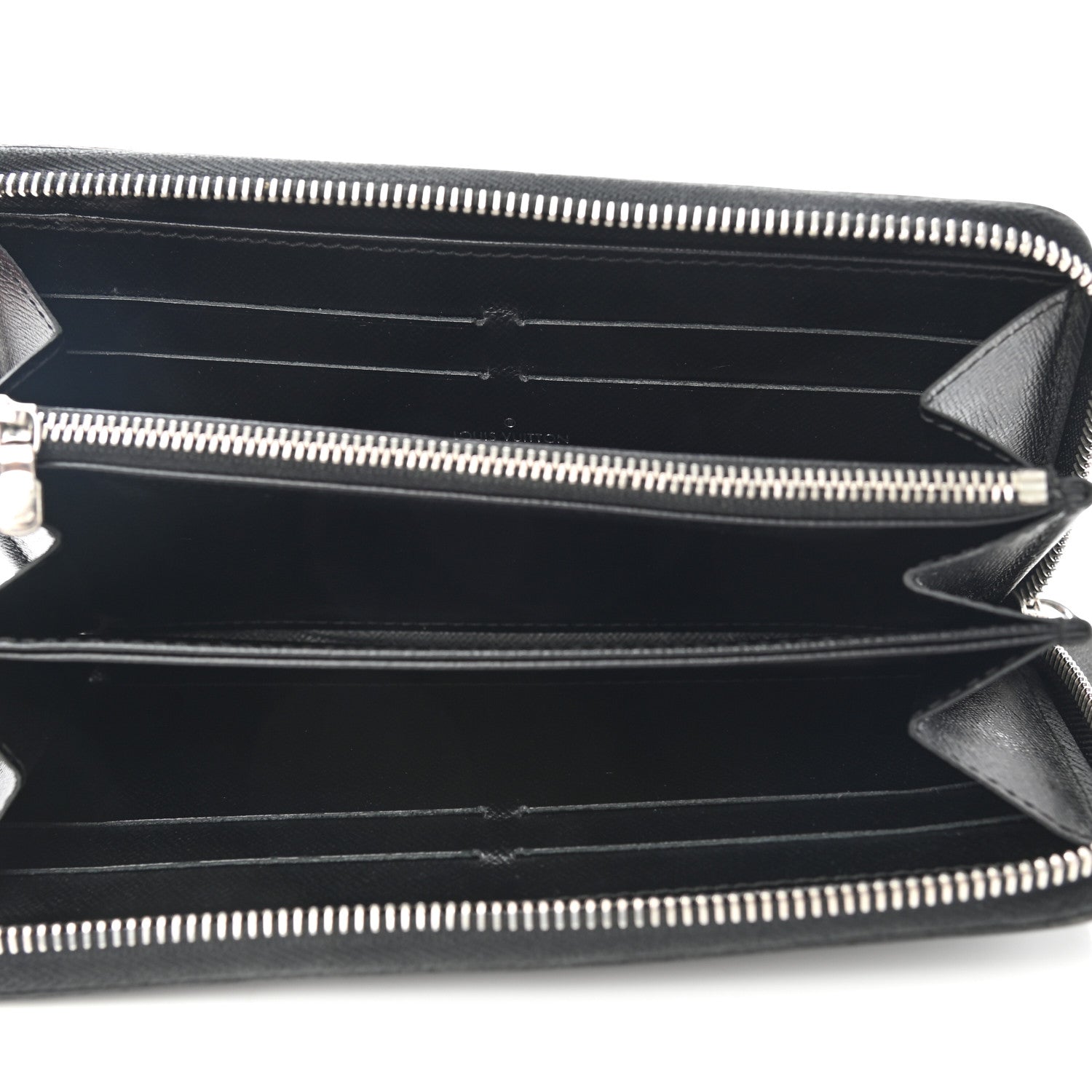 Louis Vuitton Epi Zippy Wallet Black 5 of 8