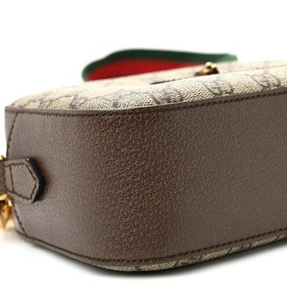 Gucci GG Supreme Monogram Web Neo Vintage Shoulder Bag Beige New Acero Crop 9 of 10