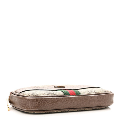 Gucci GG Supreme Monogram Ophidia Belted iPhone Case 85 34 Dark Brown 4 of 12