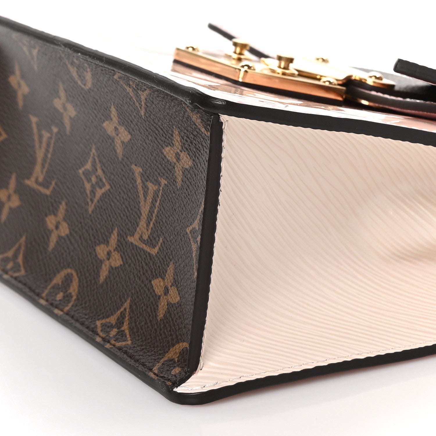 Louis Vuitton Vernis Epi Monogram Spring Street Rose Ballerine 9 of 9