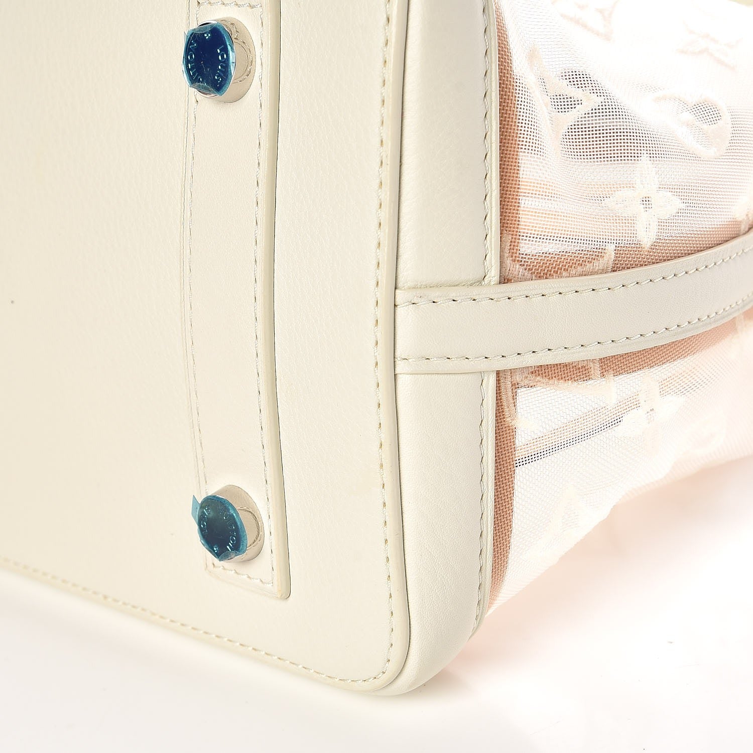 Louis Vuitton Monogram Transparence Lockit White 11 of 11