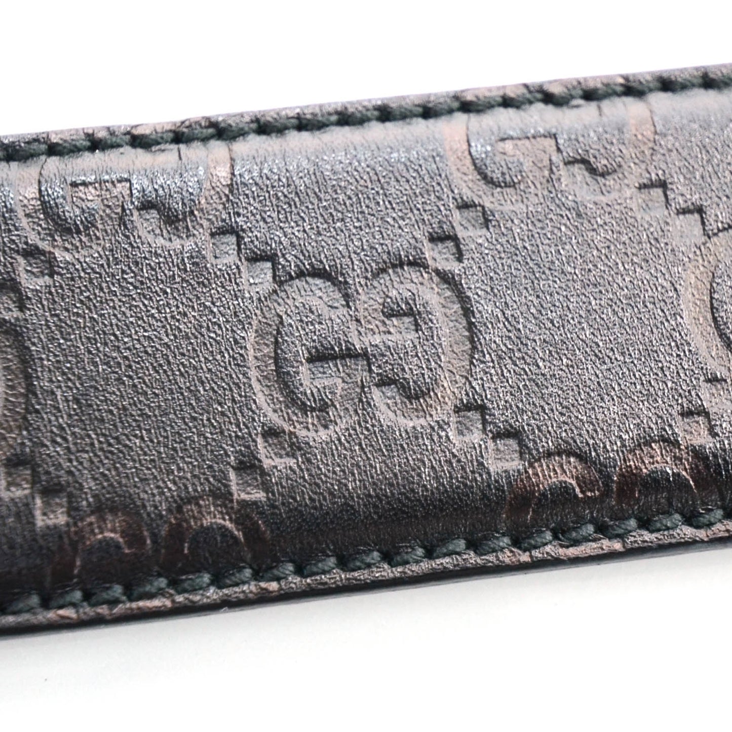 Guccissima GG Belt 85 34 Black