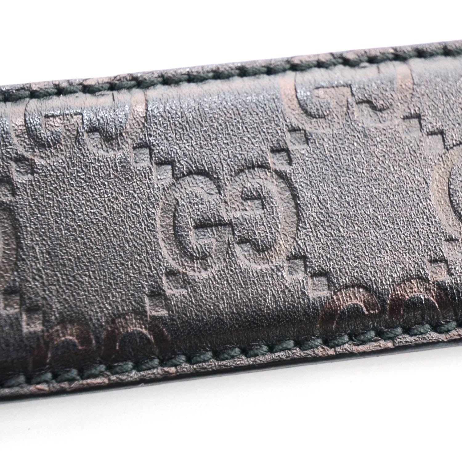 Gucci Guccissima GG Belt 85 34 Black 2 of 5