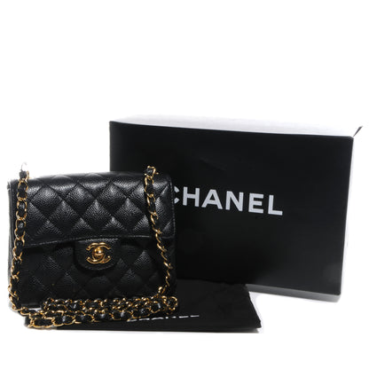 Chanel Caviar Mini Square Flap Black 4 of 9