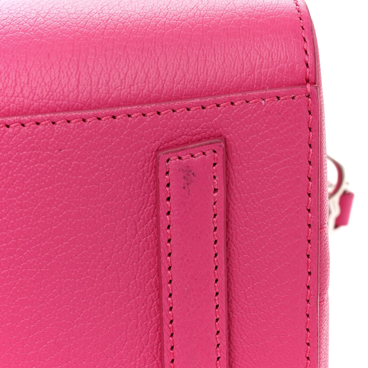 Givenchy Sugar Goatskin Mini Antigona Neon Pink 11 of 14