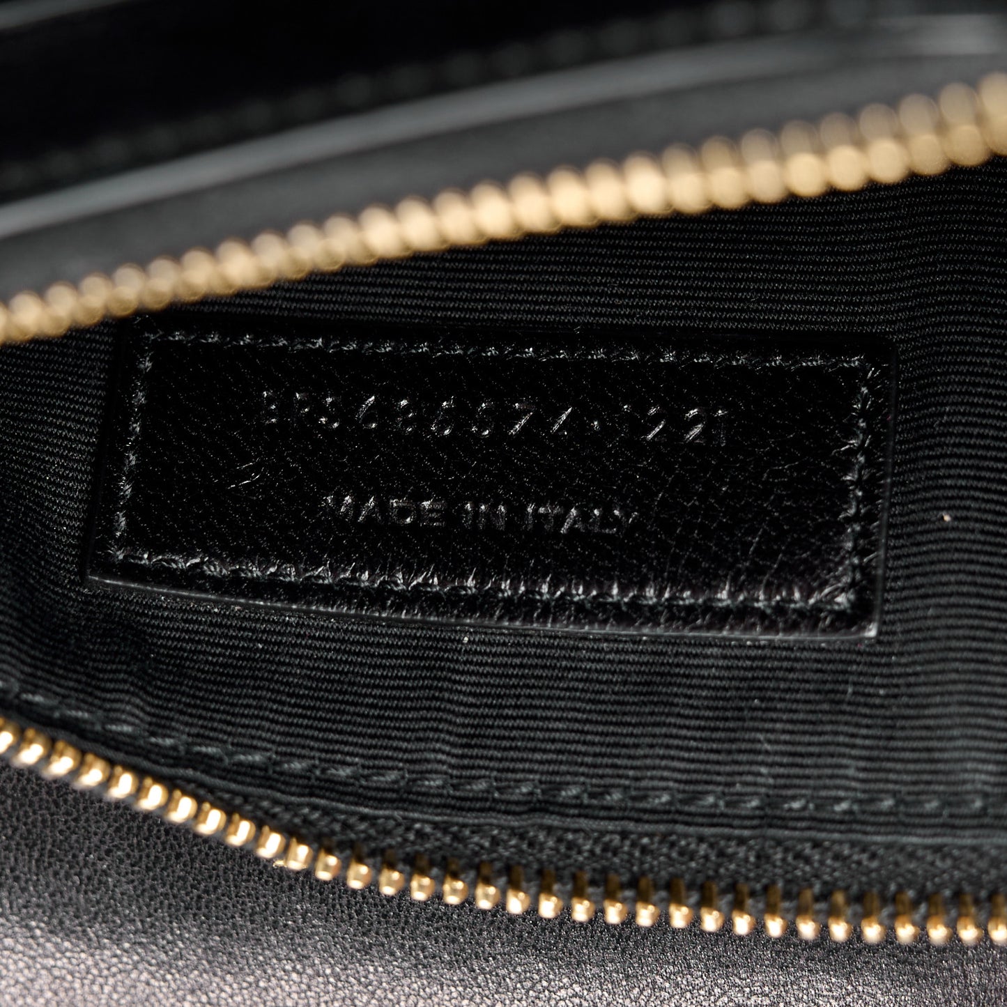 Lambskin Quilted Mini Gaby Satchel Black