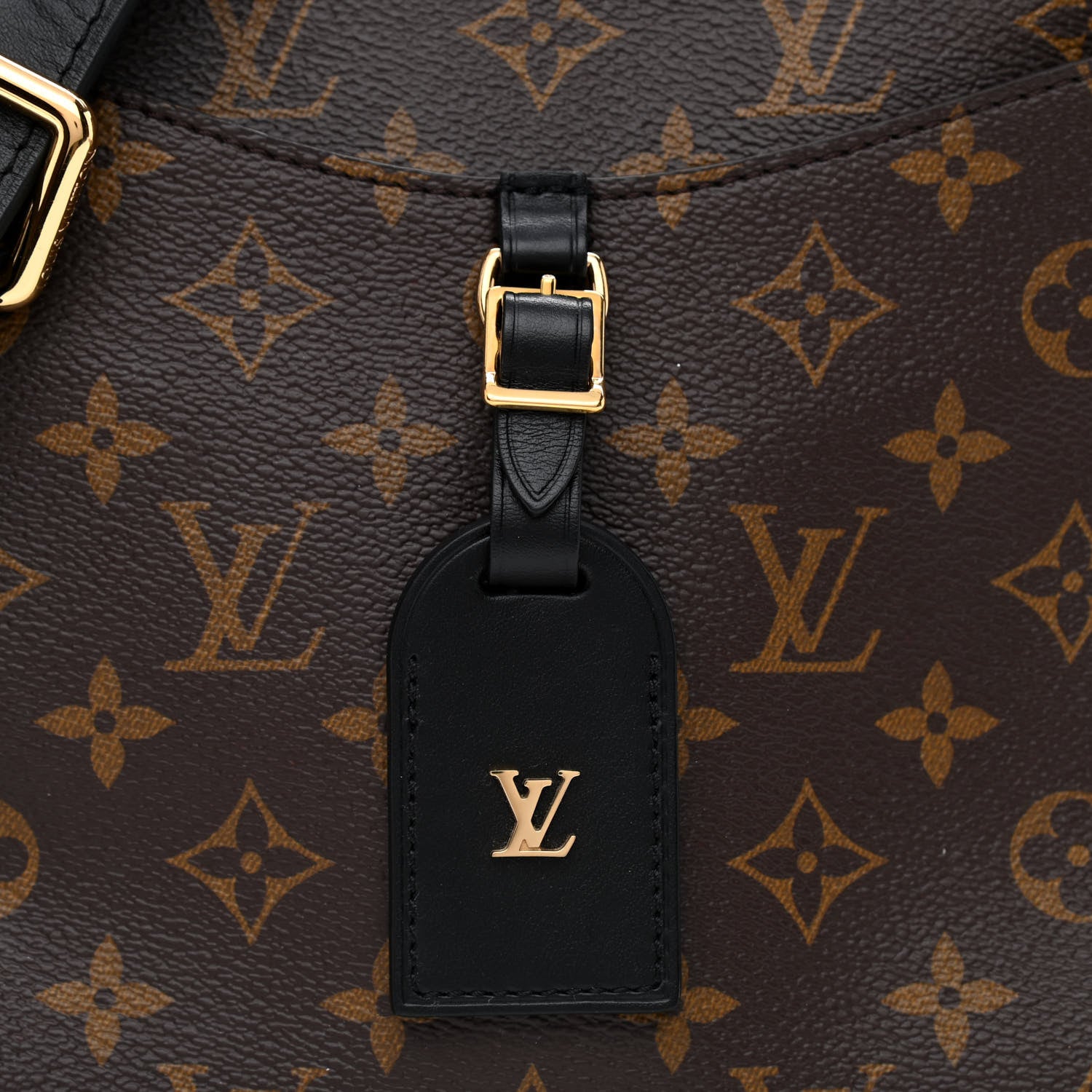 Louis Vuitton Monogram Odeon PM Black 8 of 10