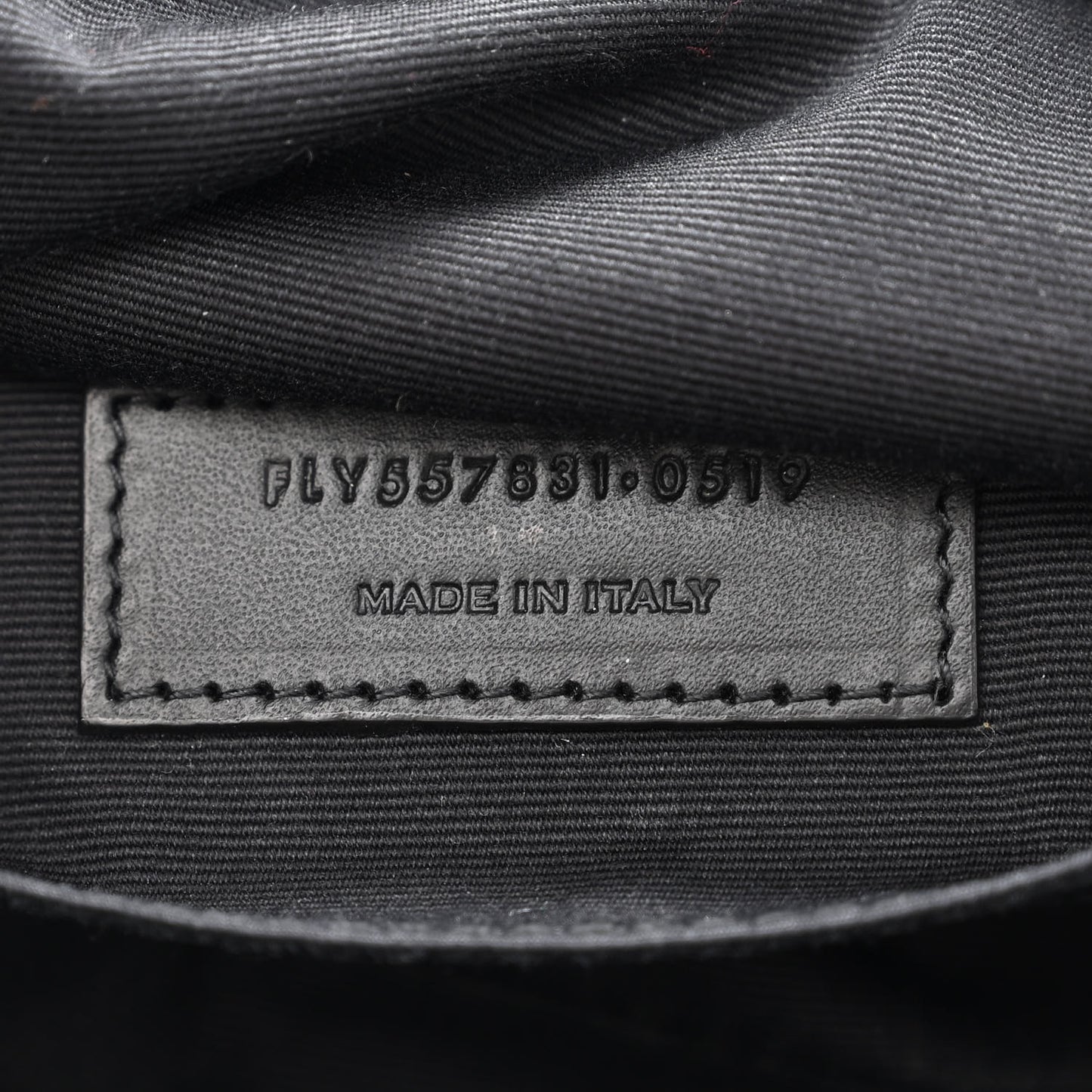 Canvas Classic Belt Bag Black