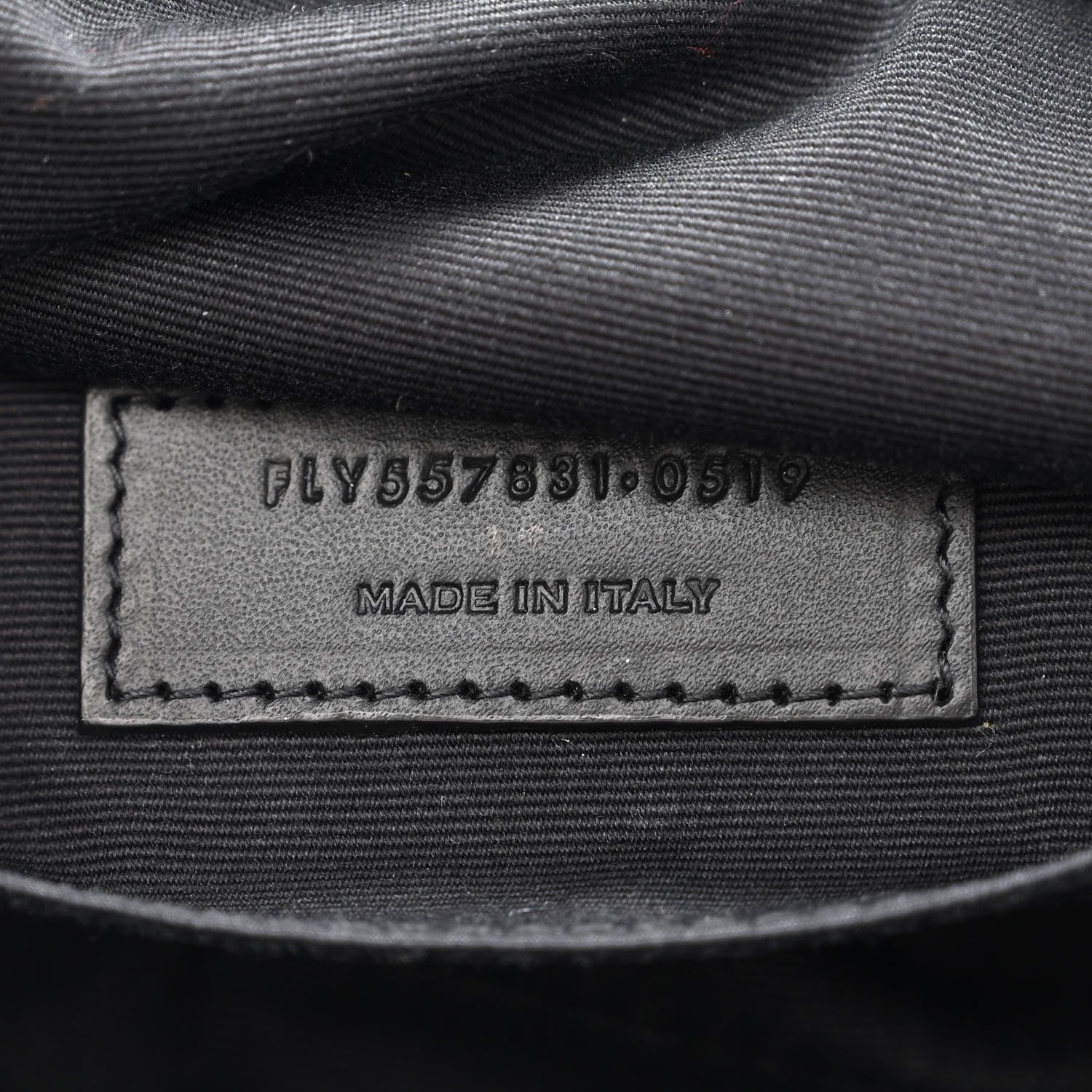 Saint Laurent Canvas Classic Belt Bag Black 7 of 10