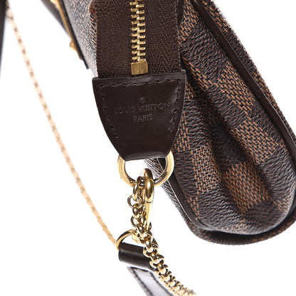Louis Vuitton Damier Ebene Eva Clutch 6 of 14