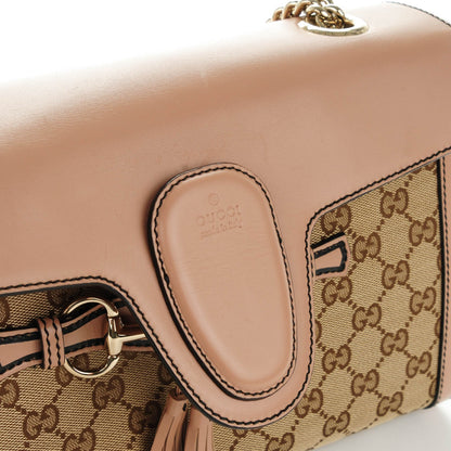 Gucci Monogram Medium Emily Chain Shoulder Bag Light Pink 8 of 8