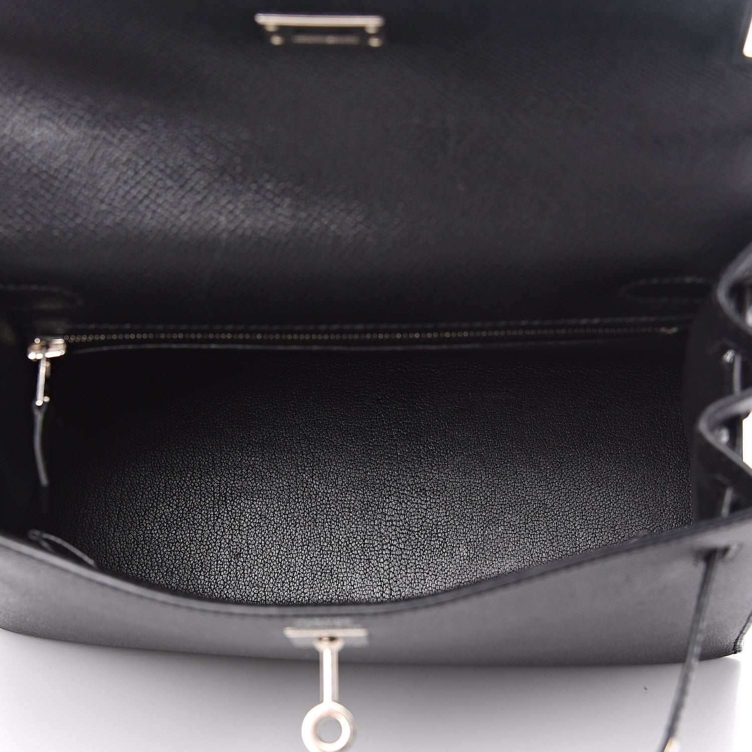 Hermes Epsom Kelly Sellier 25 Black 6 of 25