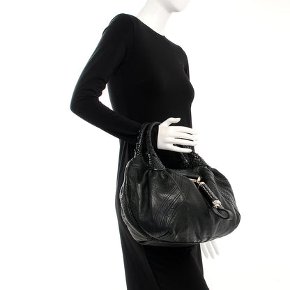 Fendi Nappa Nuvolata Spy Black 2 of 11