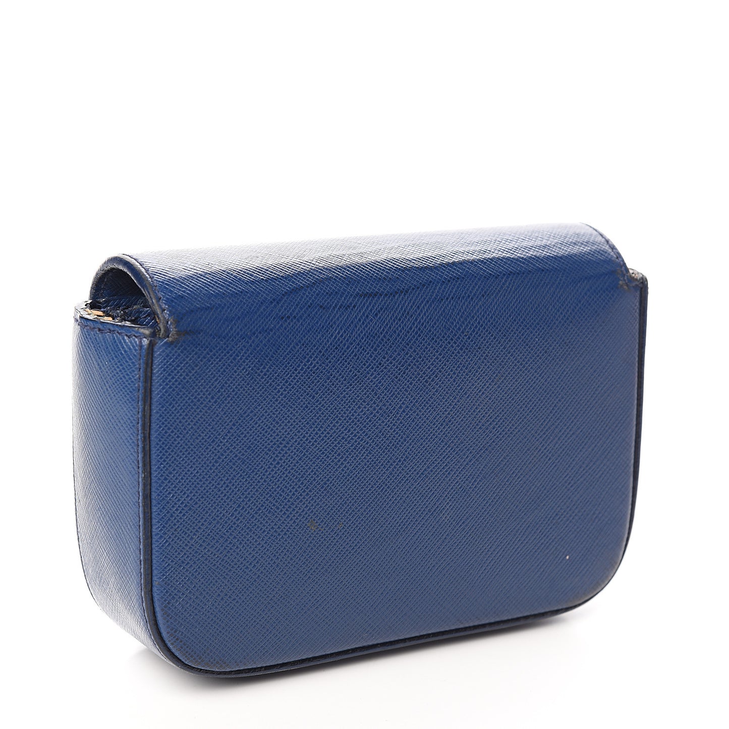 Saffiano Box Clutch Bleuette