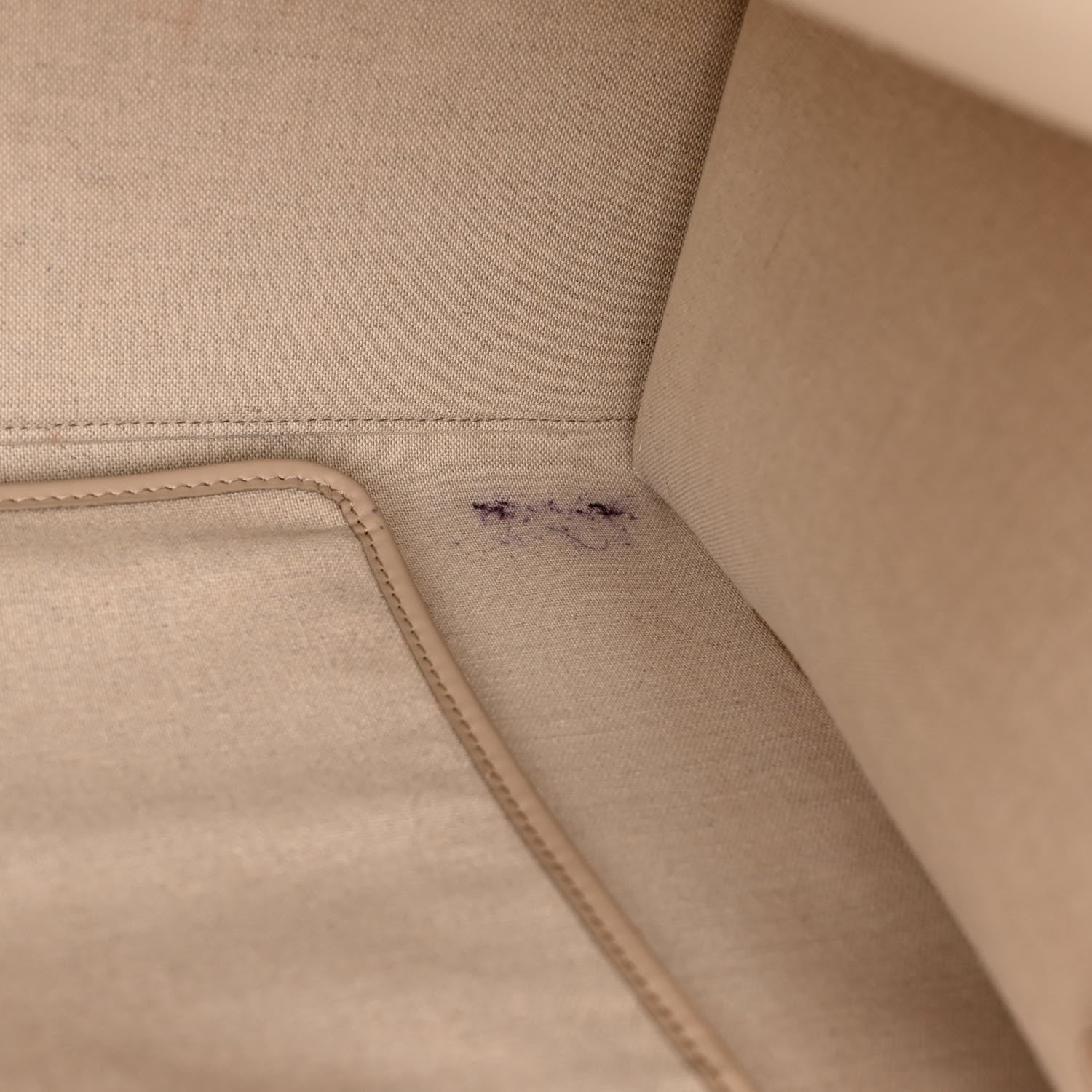 Fendi Canvas Vitello King FF Embroidered Medium Peekaboo X-Tote Poudre 12 of 12