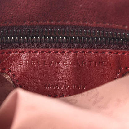 Stella McCartney Shaggy Deer Falabella Fold Over Tote Burgundy 5 of 7