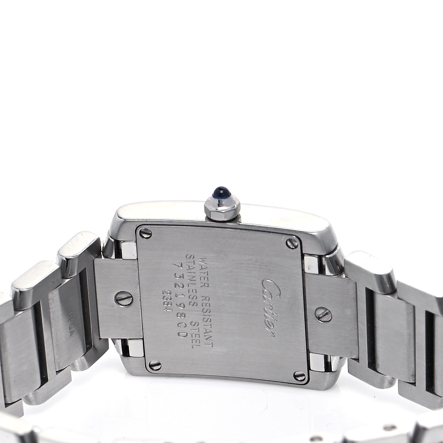 Cartier Stainless Steel 20mm Tank Francaise Quartz Watch 4 of 4