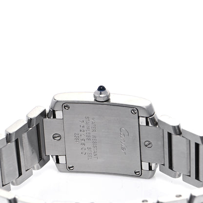 Cartier Stainless Steel 20mm Tank Francaise Quartz Watch 4 of 4
