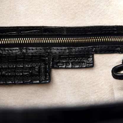 Nancy Gonzalez Crocodile Tote Black 8 of 10