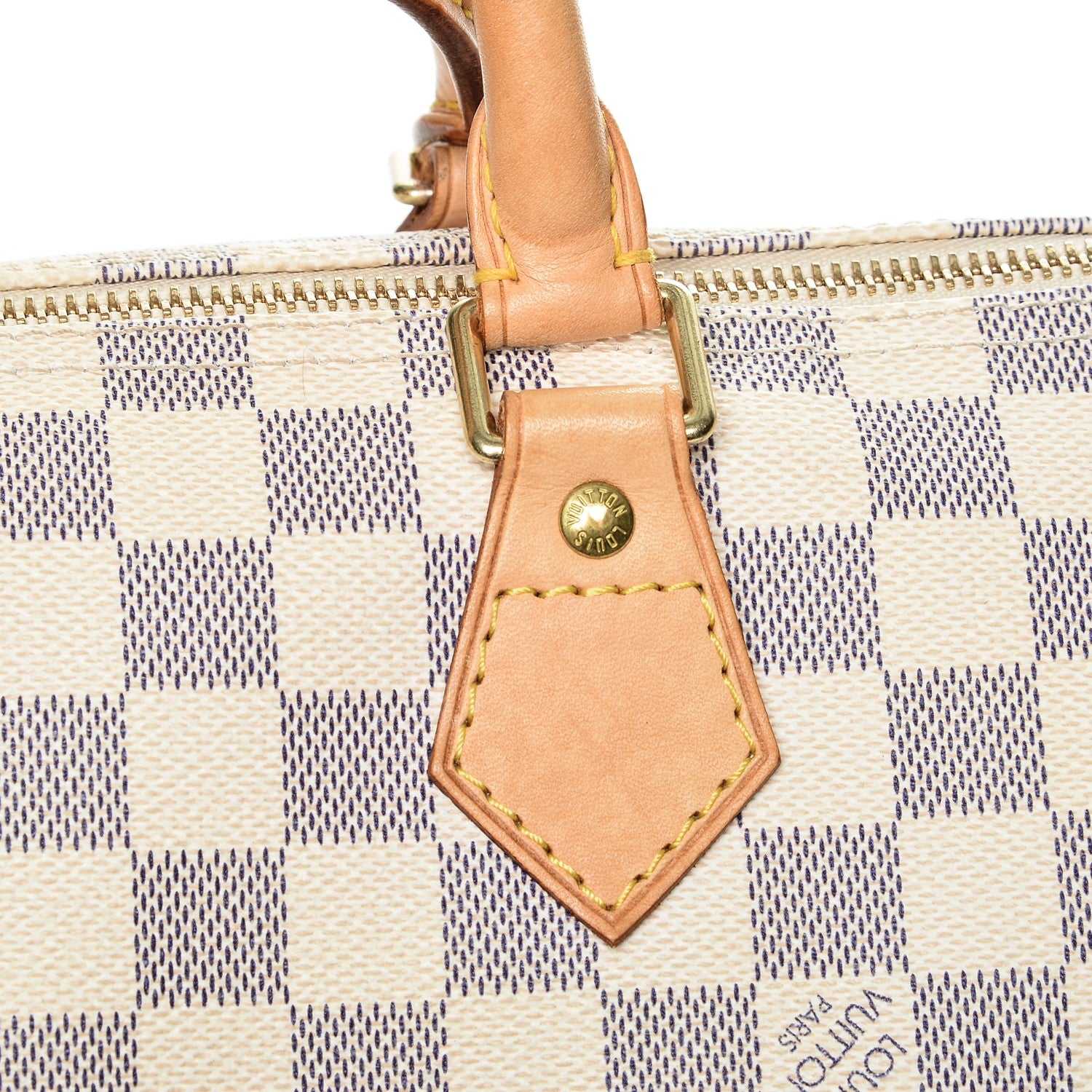 Louis Vuitton Damier Azur Speedy 30 10 of 13